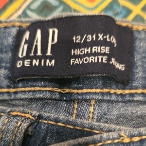 GAP High Rise Denim Jeggings - Blue